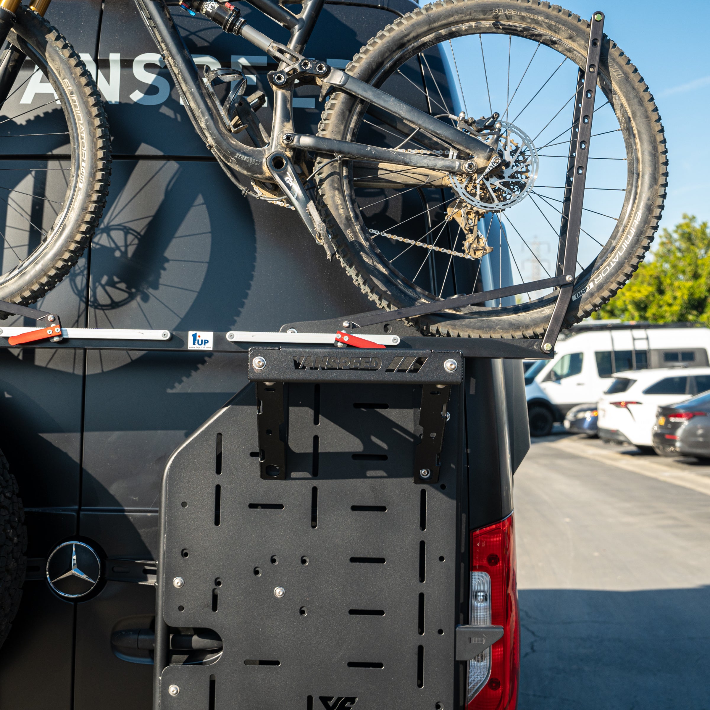 Heavy Duty Sprinter Mule Carrier Bike Rack - Premium Cargo Rack for Vans & Trucks - Perfect for Camping, Road Trips & Outdoor Adventures