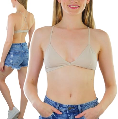 Crisscross Back - Beige
