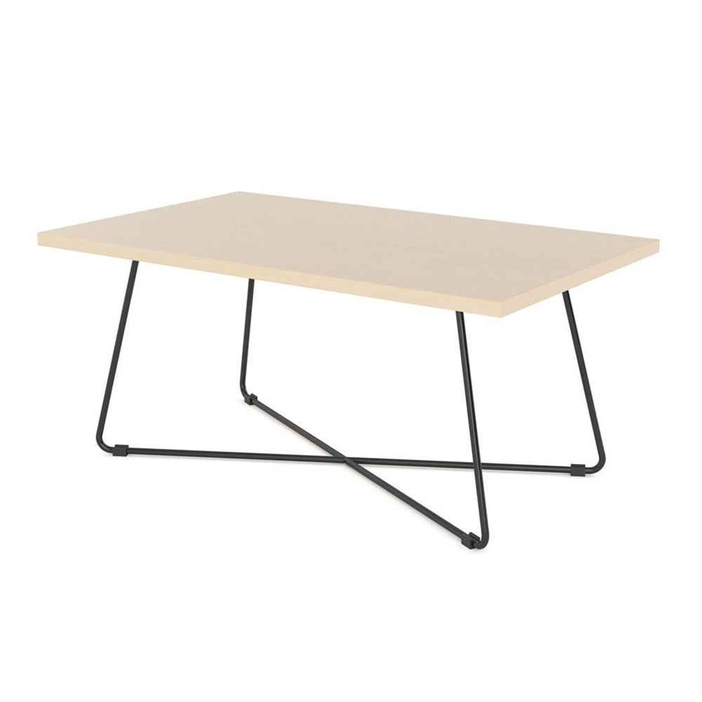 Modern Zion Coffee Table - Solid Wood Living Room Furniture for Home Decor, Perfect for Lounge, Office & Small Spaces