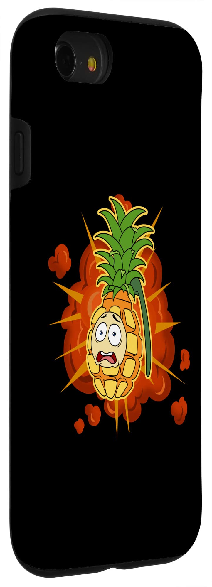 iPhone SE (2020) / 7 / 8 Pineapple Grenade Shockproof Phone Case - Durable Protective Cover for Everyday Use, Travel & Outdoor Activities