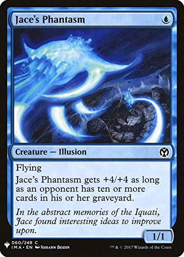 Magic: The Gathering - Jace's Phantasm Mystery Booster Card - Iconic Masters Edition | Collectible Trading Card Game for MTG Players & Deck Builders | Perfect for Tournaments, Casual Play & Card Collections