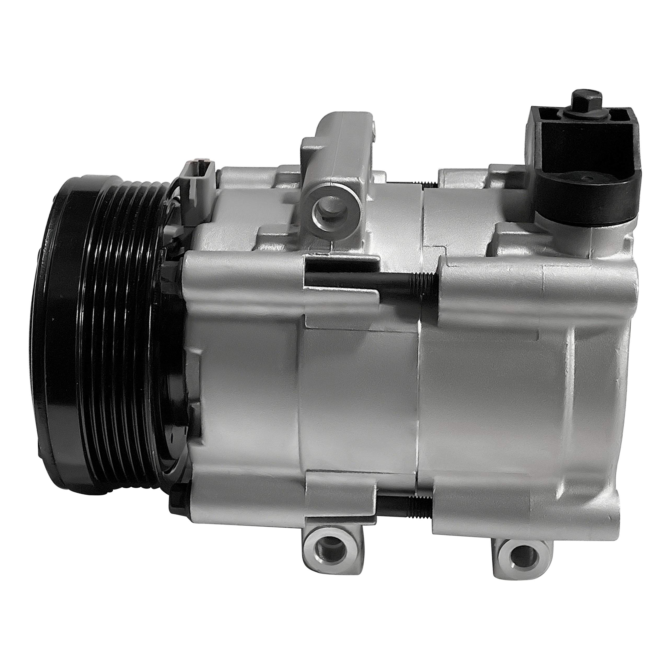 RYC New AC Compressor and A/C Clutch Kit KT AD02N - Compatible with Ford Mustang 4.6L 1996-1998 Models | Perfect for AC System Repair & Summer Cooling