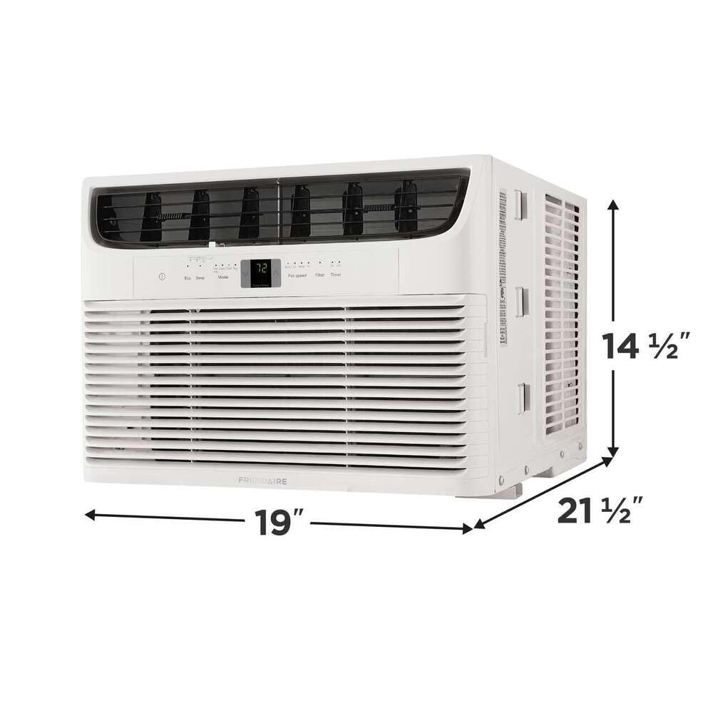 Frigidaire FHWC103TC1 10,000 BTU Window Air Conditioner with Electronic Controls - White | Cooling for Bedrooms, Living Rooms & Small Spaces (2024 Model)