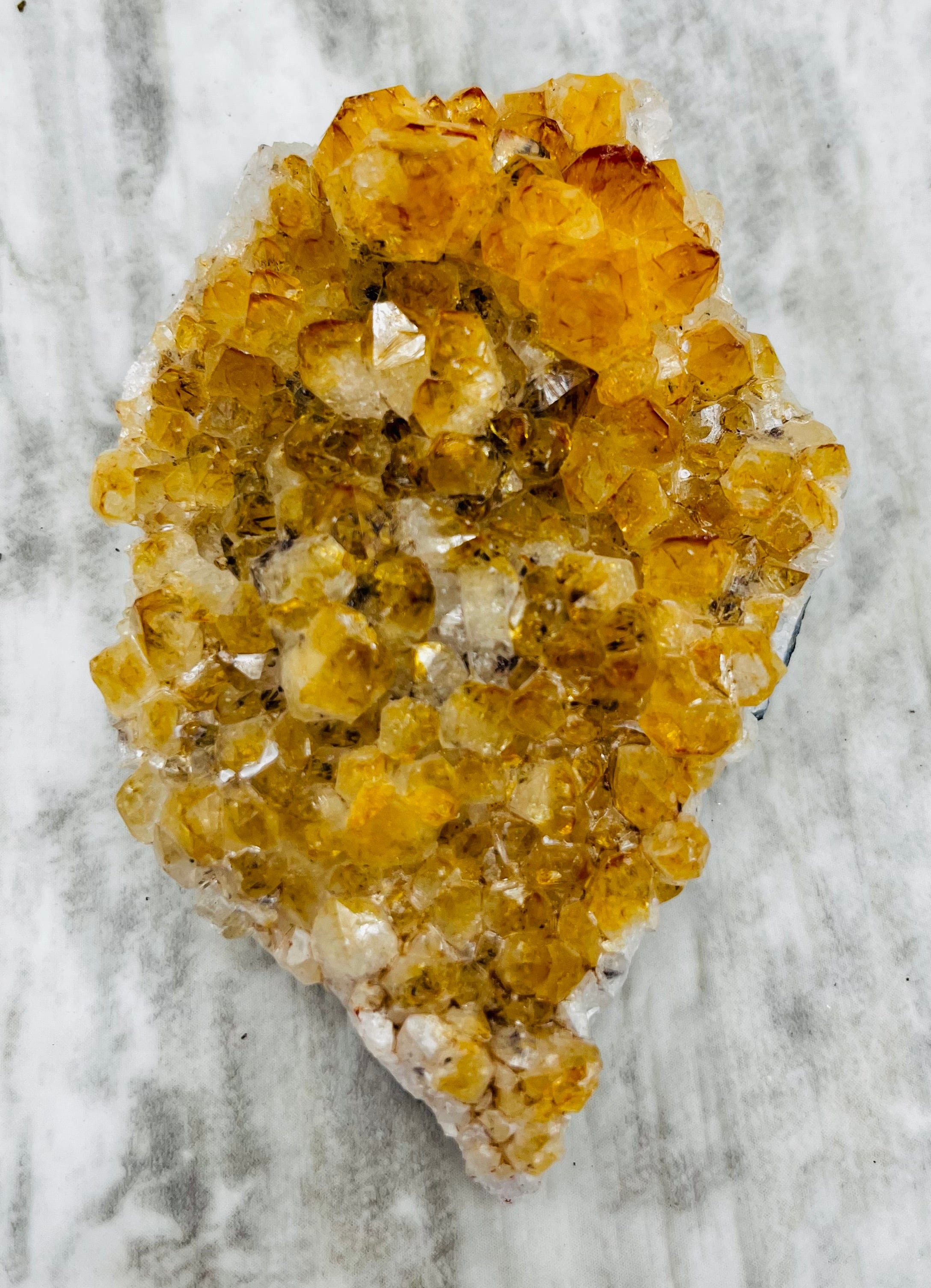 Natural Citrine Crystal Cluster - 59g Raw Citrine Stone for Healing, Meditation & Energy Work | Perfect for Home Decor, Reiki, and Spiritual Gifts