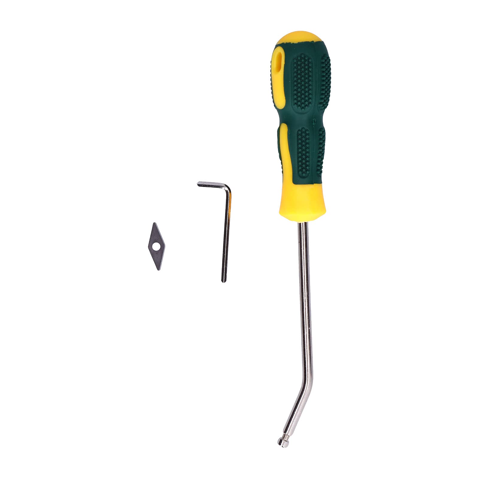 Tile Grout Removal Tool - Detachable Alloy Corners Grout Cleaner & Caulking Scraper for Bathroom, Kitchen & Floor Tile Renovation