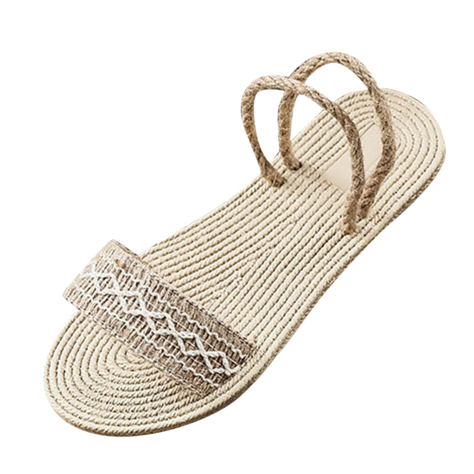 **Women's Mary Jane Shoes - Fashion Spring & Summer Casual Sandals, Flat Flip Flops for Beach, Walking & Everyday Comfort**