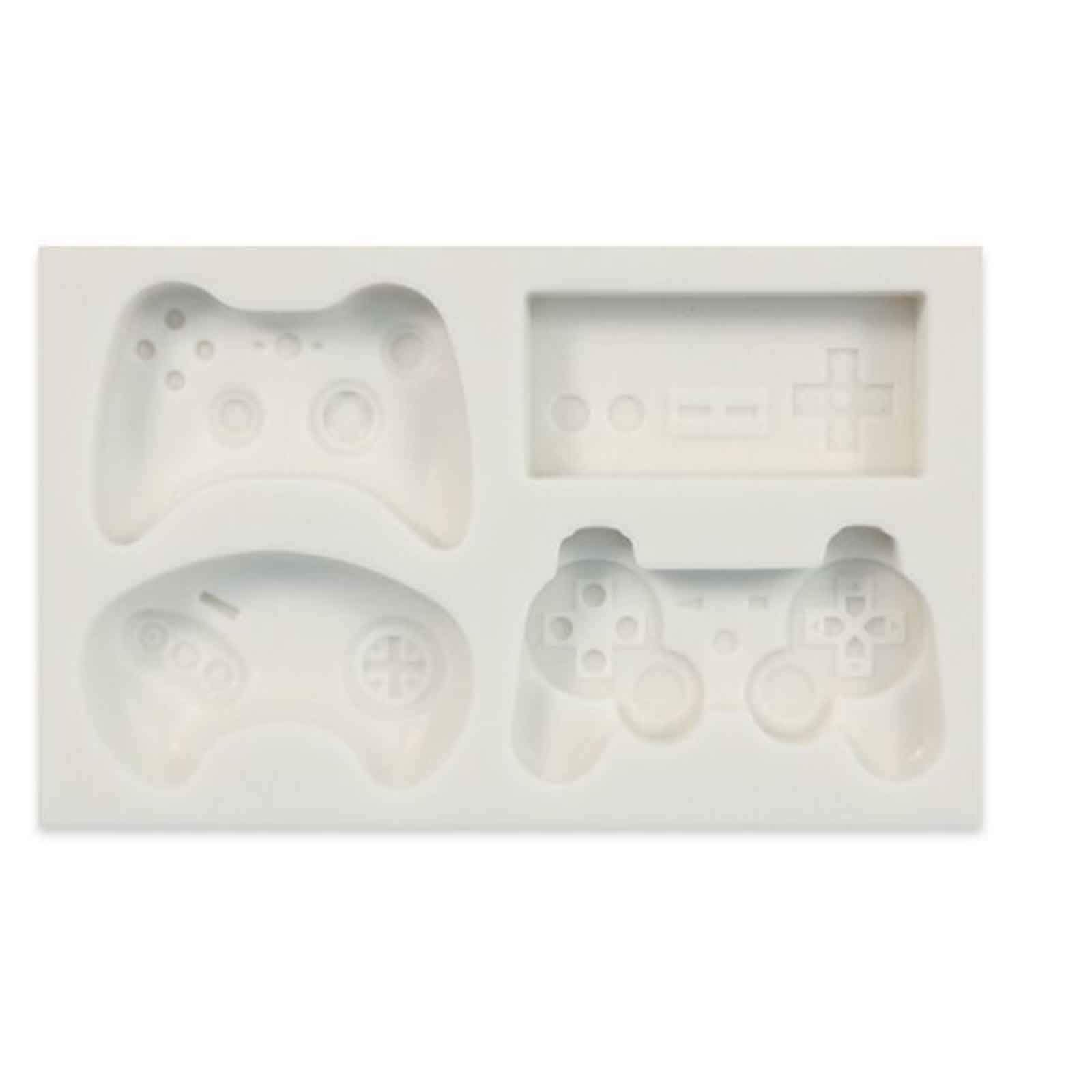 NBWVVG Gamepad Keyboard Silicone Mold for Chocolate Baking & Epoxy Resin Crafts - Perfect for DIY Candy, Cake Decorations, and Resin Keycap Making