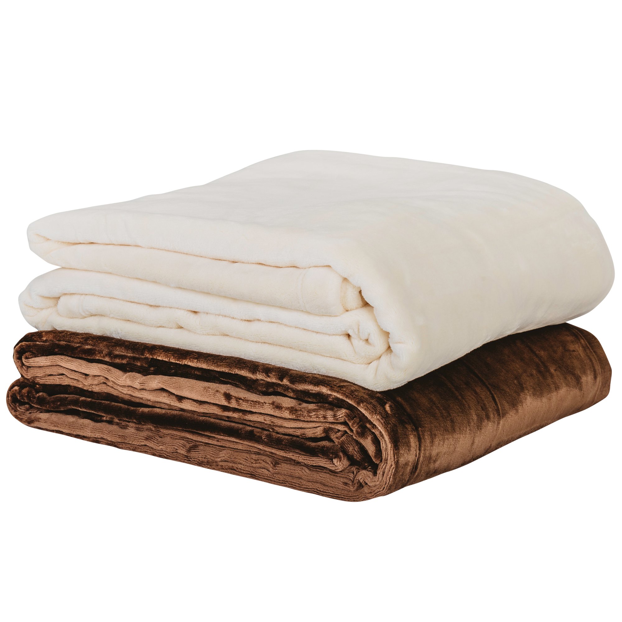 EARTHLITE Premium Fleece Blanket – Ultra Soft Brushed Micro-Fleece, Reversible, Machine Washable, 60