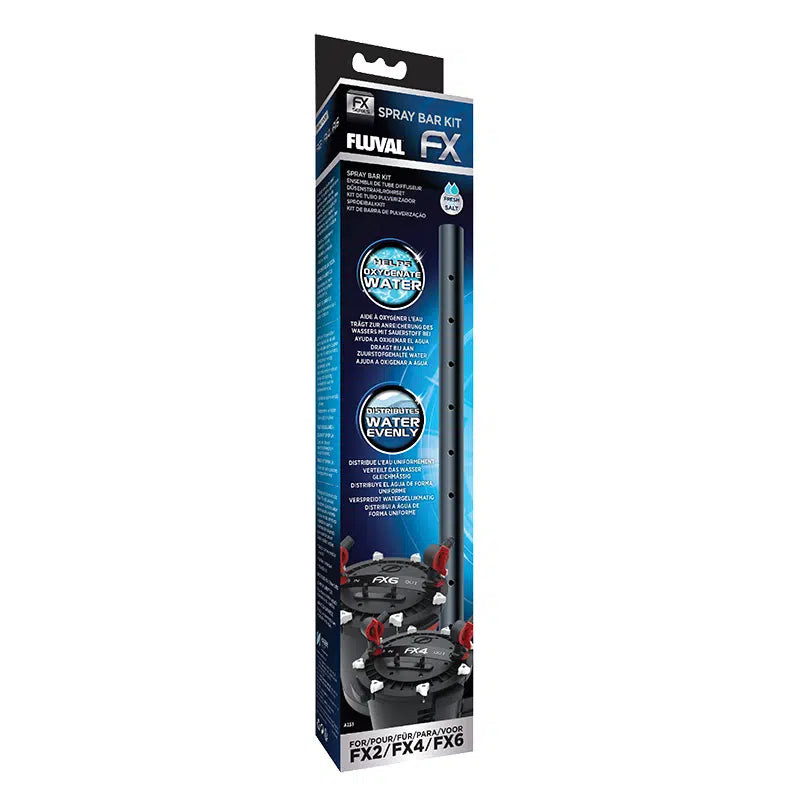 Fluval Spray Bar Kit for Aquariums - Adjustable Water Flow Nozzle for Fish Tank Filtration - Perfect for Freshwater & Saltwater Tanks (Home, Office, or Pet Store Use)