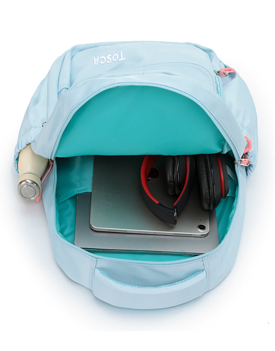 Tosca TCA949 Kids Backpack for School, Travel & Daycare - Lightweight, Durable & Spacious Blue Backpack for Boys & Girls - Perfect for Kindergarten, Preschool & Outdoor Adventures