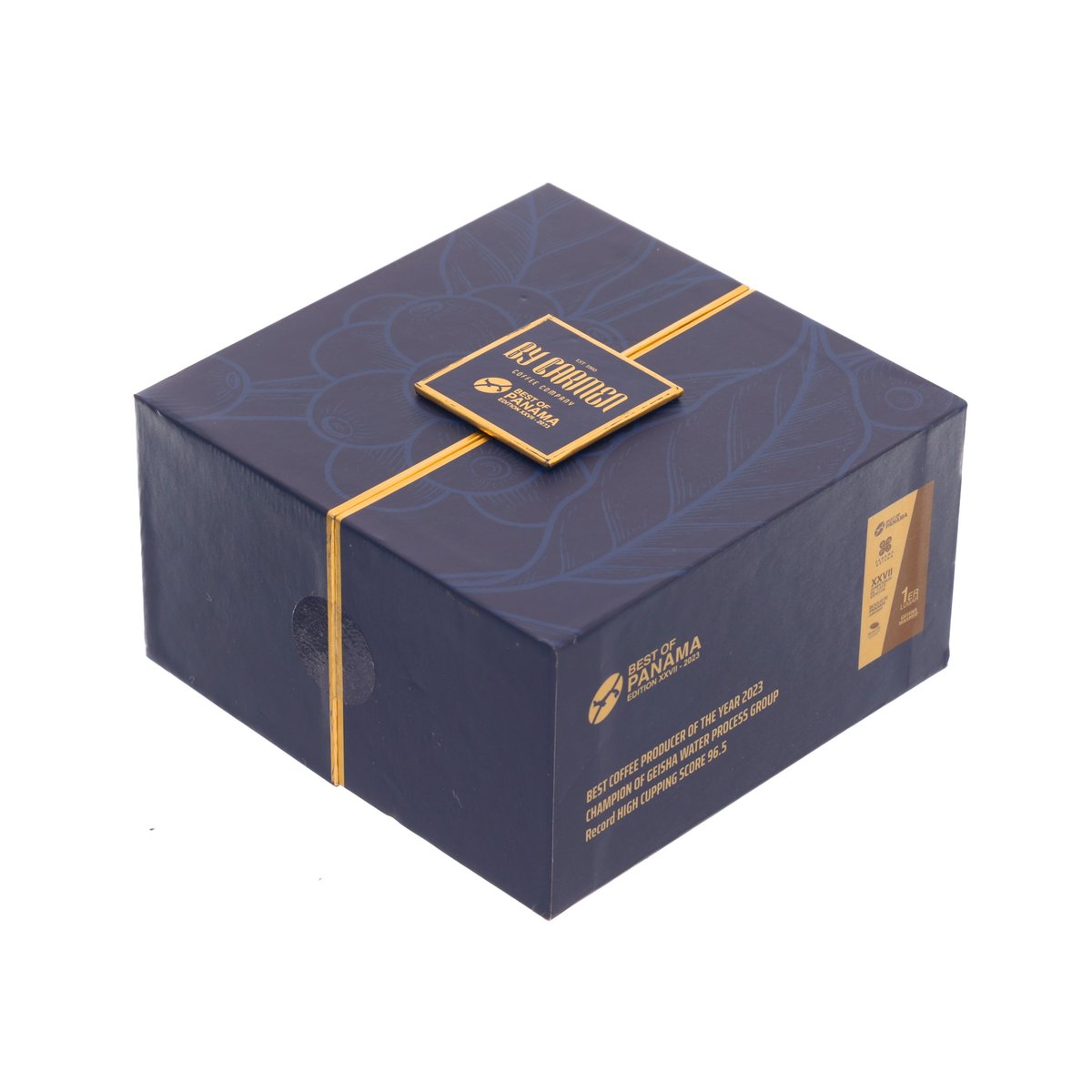 Premium BYCARMEN Panama Geisha Washed Drip Bag Coffee Gift Box (50g) - Specialty Single-Origin Coffee for Home Brewing, Office Use & Gourmet Gifts