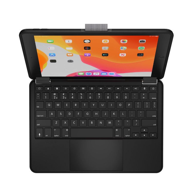 Brydge 10.2 MAX+ Wireless Bluetooth Keyboard Case with Multi-Touch Trackpad for iPad (10.2-inch) - Perfect for Work, Travel & Home Office Use