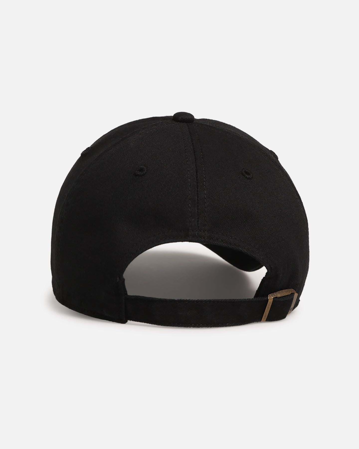 47 Brand Boston Red Sox 'Metallic' 47 Clean Up Strapback Adjustable Hat - Black/Gold Baseball Cap for Men & Women - Perfect for Game Day, Sports Events & Casual Wear