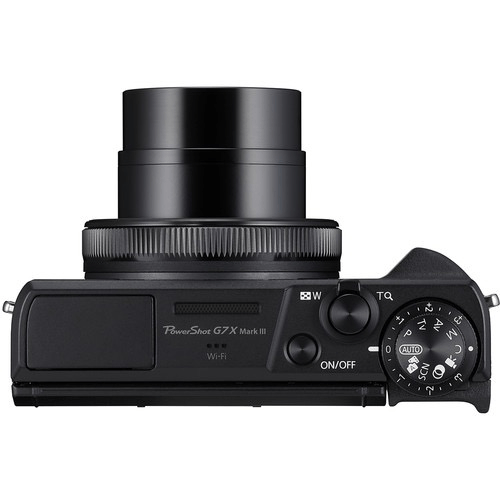 Canon PowerShot G7 X Mark III Digital Camera 20.1MP 4K Video Vlogging Camera with Flip Touch Screen & WiFi (Black) - Perfect for Travel, YouTube Vlogging & Photography