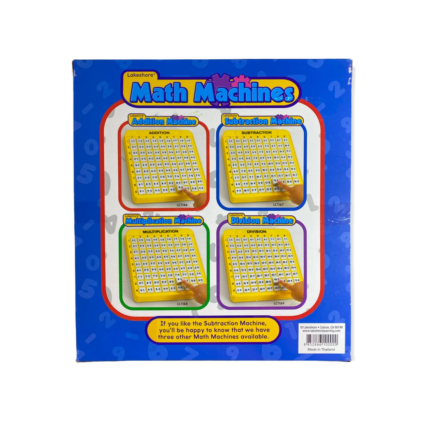 Lakeshore Subtraction Machine - Interactive Math Learning Tool for Kids | Classroom & Homeschool Math Games