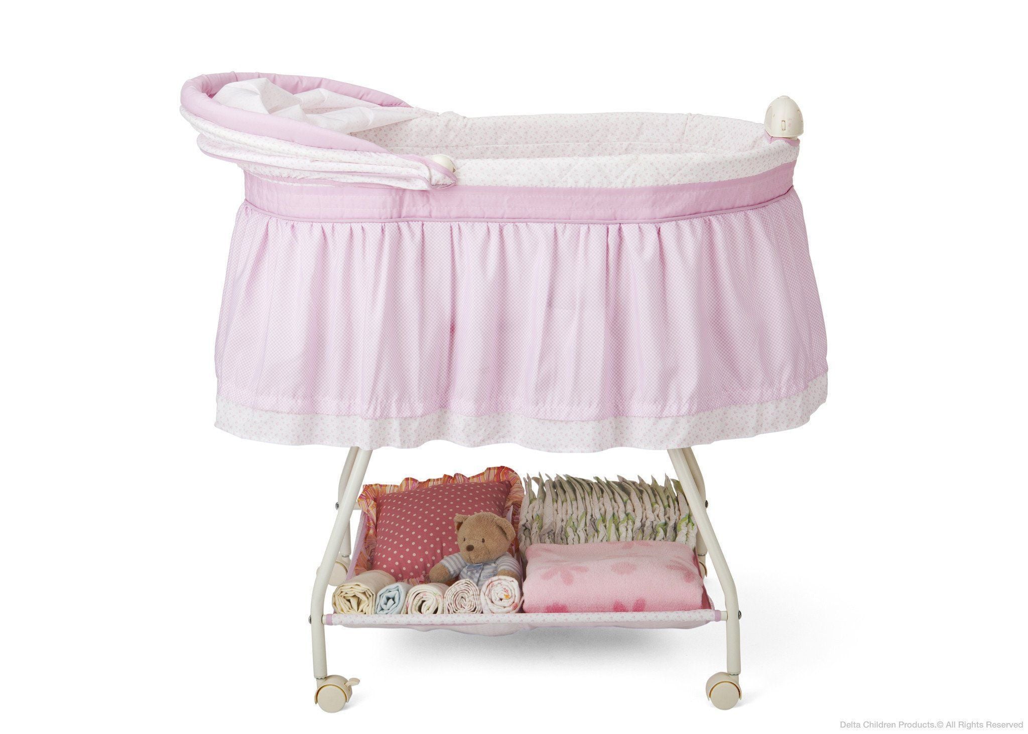Ultimate Sweet Beginnings Bassinet - Premium Baby Crib for Newborns & Infants | Perfect for Nursery, Bedroom & Travel | Safe Sleep Solution for 0-6 Months