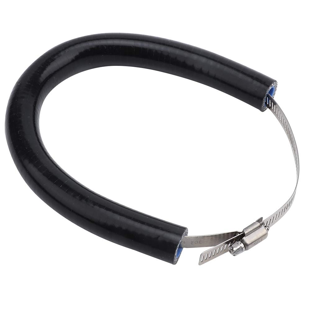 YAMAHA TMAX530 Motorcycle Exhaust Pipe Anti-falling Ring - Black for Secure Riding