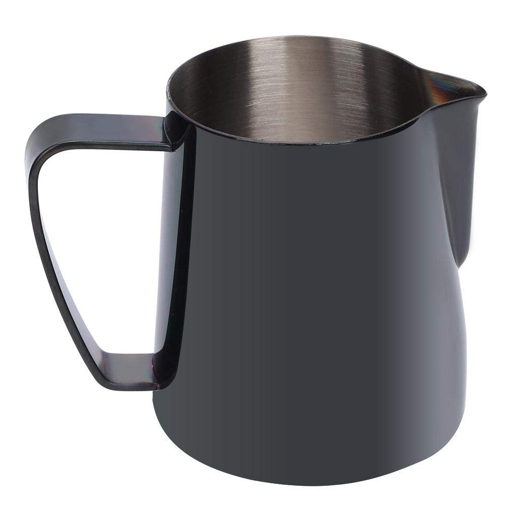 Premium 350ml Stainless Steel Milk Frother Pitcher - Professional Latte Art Coffee Frothing Jug for Cappuccino, Hot Chocolate & Matcha - Barista-Grade Espresso Accessory for Home & Cafe Use