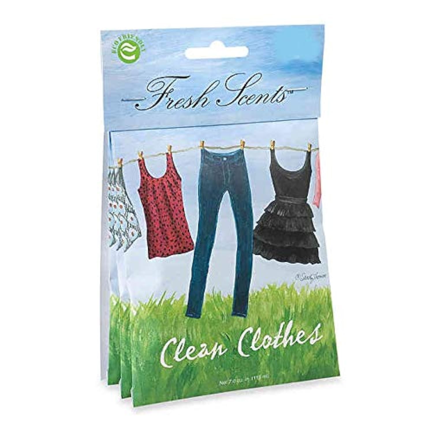 Fresh Scents Scent Packets for Laundry (3-Pack) | Long-Lasting Fragrance for Clothes, Drawers & Closets | Ideal for Travel, Gym Bags & Storage