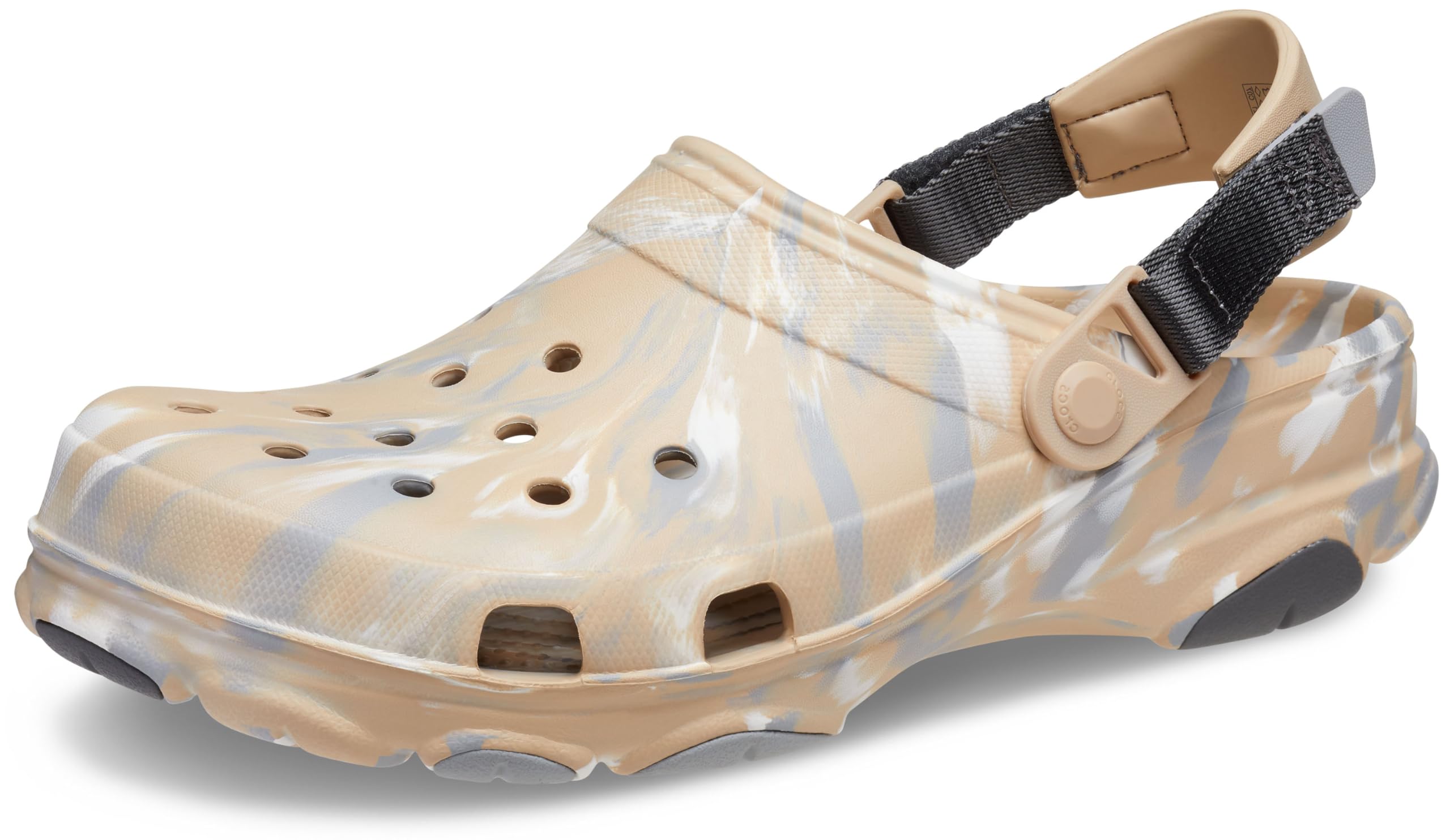 Crocs Unisex-Adult Classic All Terrain Clogs - Comfortable Waterproof Slip-On Shoes for Men & Women - Perfect for Hiking, Beach, Gardening & Outdoor Activities