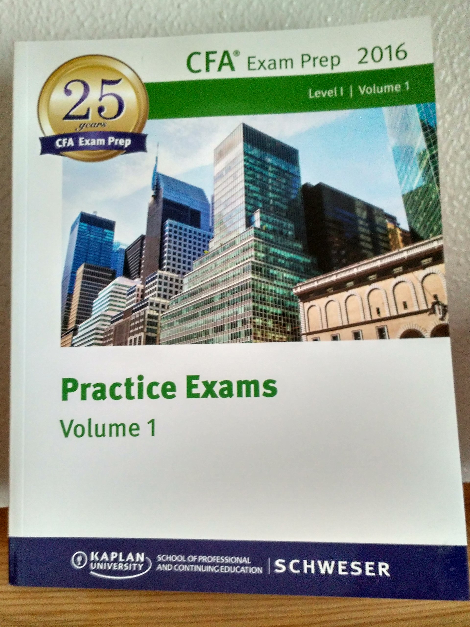 2016 Schweser Notes for CFA Level 1 Exam Prep - Complete Set with Books 1-5, Quicksheet & Practice Tests | Best Study Materials for CFA Candidates | Perfect for Self-Study & Last-Minute Review