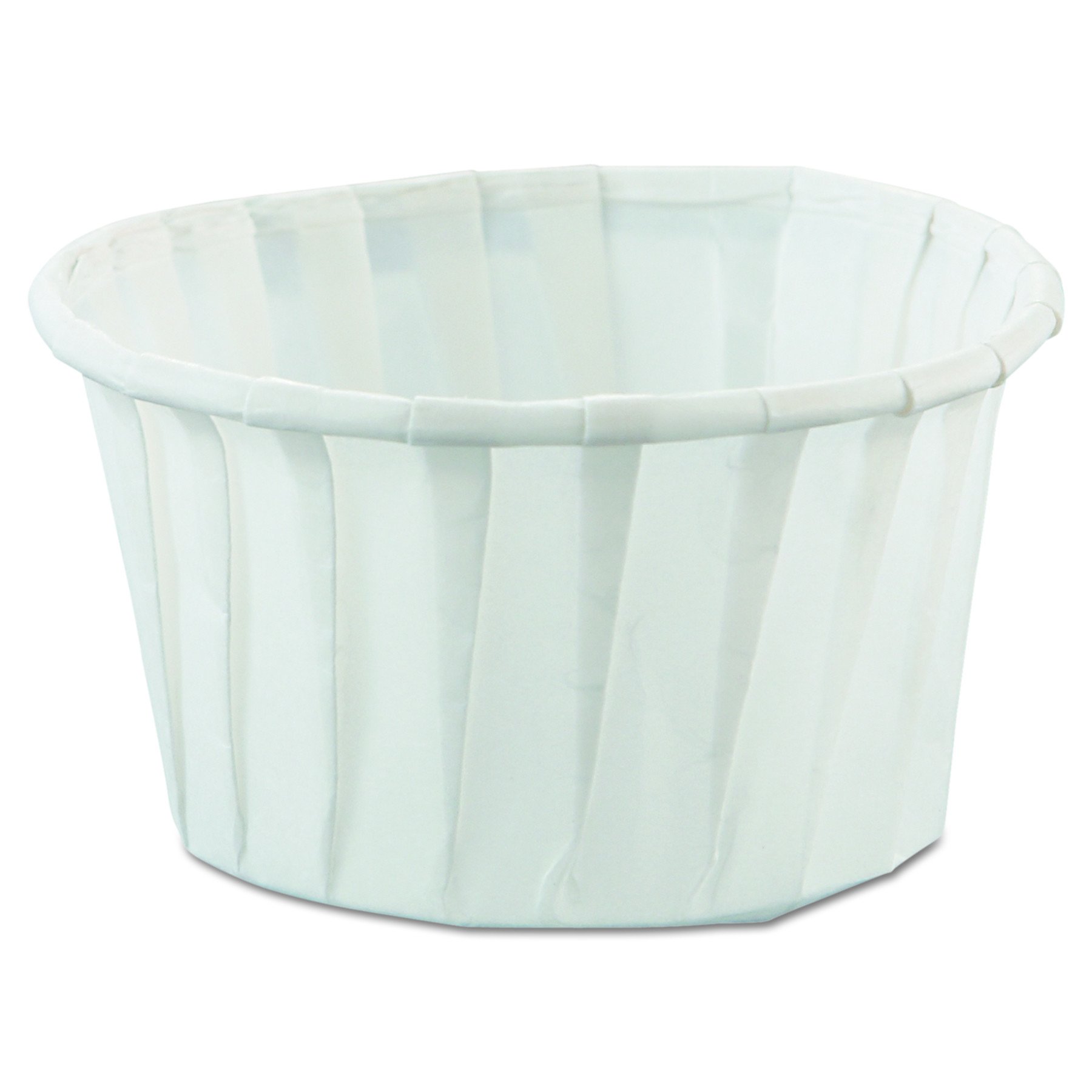 Solo 400-2050 4 oz Disposable Paper Portion Cups - 5000 Count Case - Perfect for Food Service, Catering, and Takeout Containers