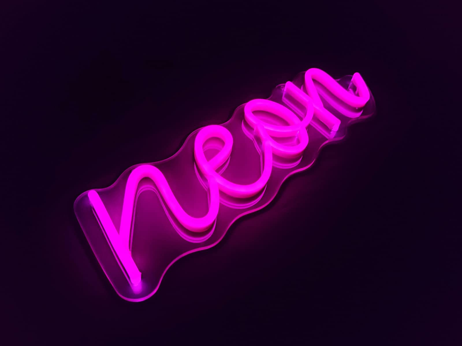 Custom LED Neon Signs - Personalized Handmade Neon Lights for Weddings, Name Gifts, Business Logos, Bars & Home Decor (80 Inch) - Perfect for Bedroom Wall Art, Party Decorations & Business Branding