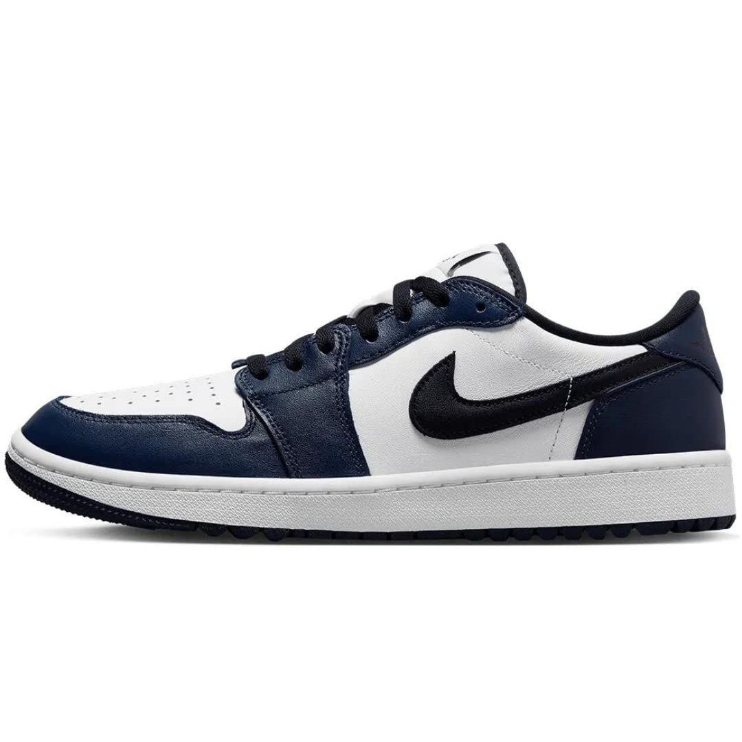 AIR Jordan 1 Low G Golf Shoes for Men - White/Black DD9315-110 | Comfortable Spiked Golf Sneakers for Course & Casual Wear