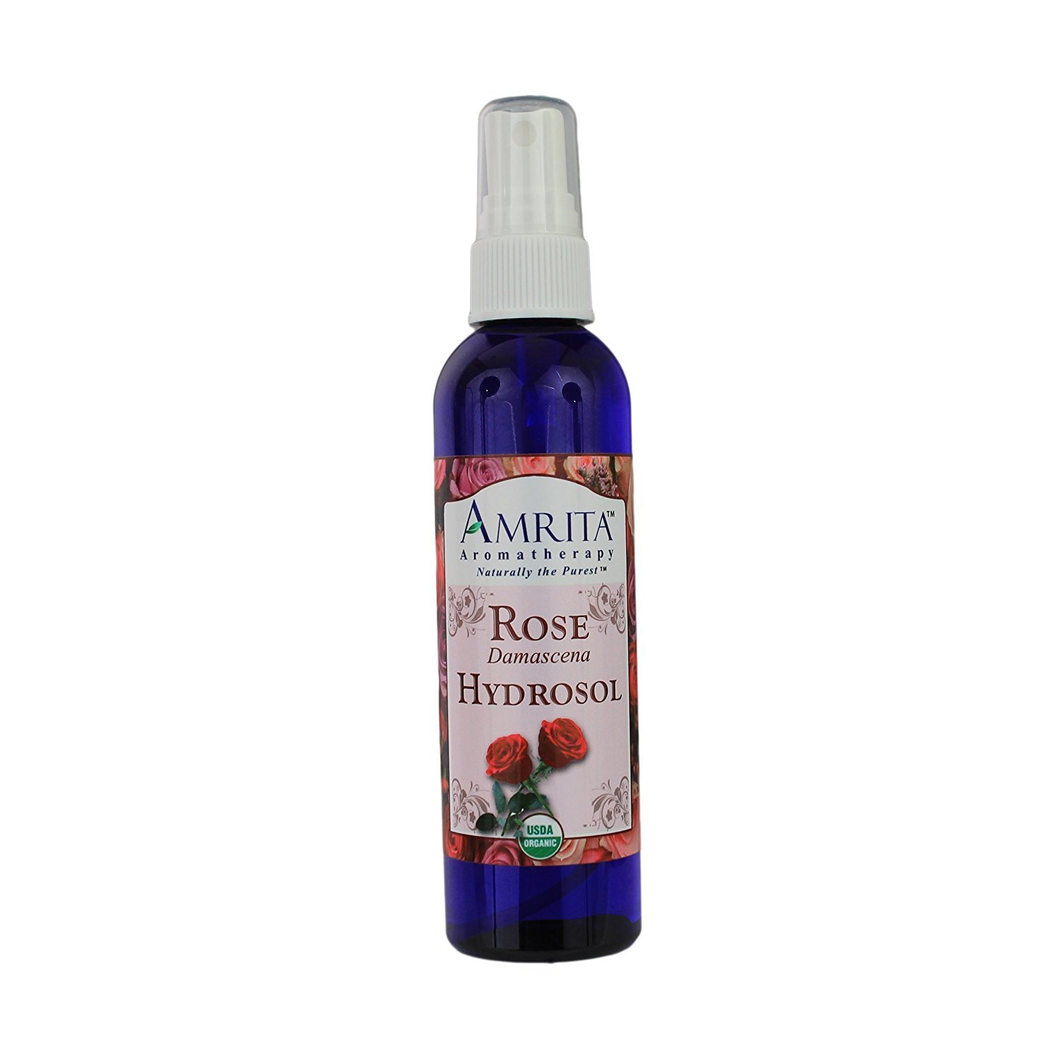 Organic Rose Water Facial Spray - USDA Certified Hydrosol from Bulgaria | 4oz Floral Mist for Skin Hydration, Makeup Setting & Aromatherapy | Vegan, Alcohol-Free Face Toner for Dry & Sensitive Skin