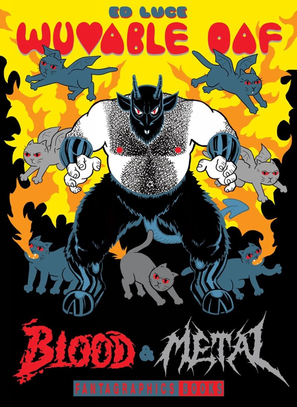 Wuvable Oaf: Blood & Metal - Graphic Novel | Punk Rock Comic Book | LGBTQ+ Story | Perfect for Comic Collectors & Music Fans