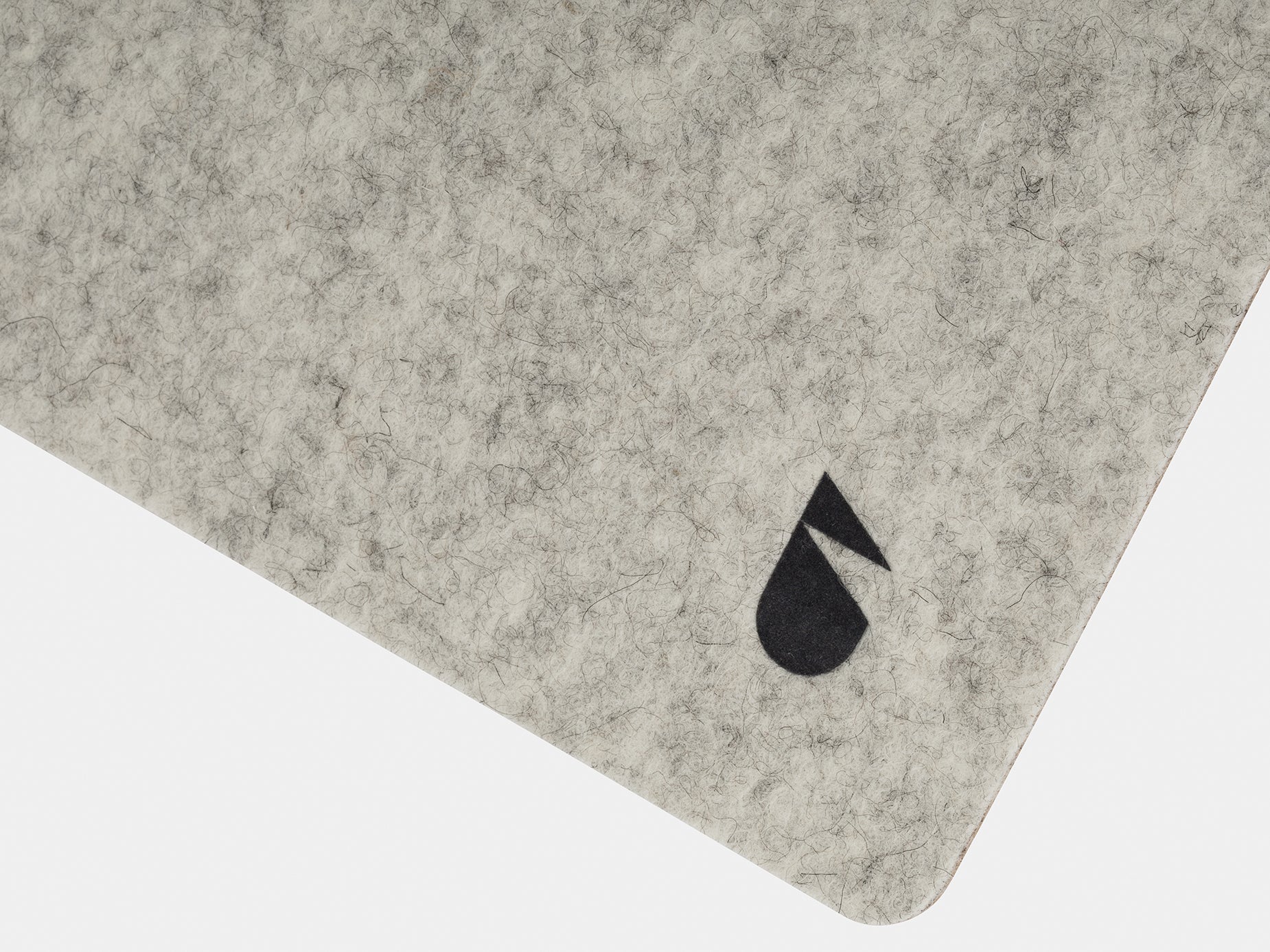 Premium Felt & Cork Mouse Pad - Ergonomic Desk Mat for Comfortable Work & Gaming - Non-Slip Surface for Office, Home & Computer Use