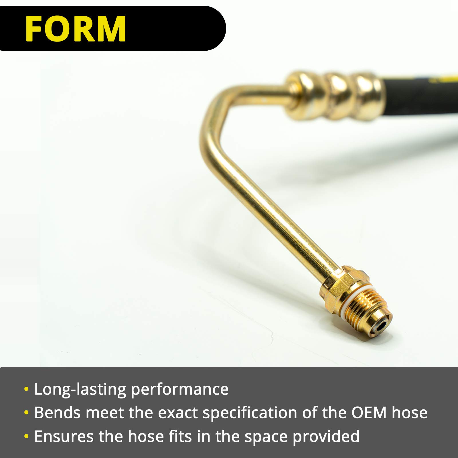 High-Quality Power Steering Pressure Line Hose Assembly - Durable Replacement for Smooth Steering Performance - Perfect for Car Repairs & Maintenance