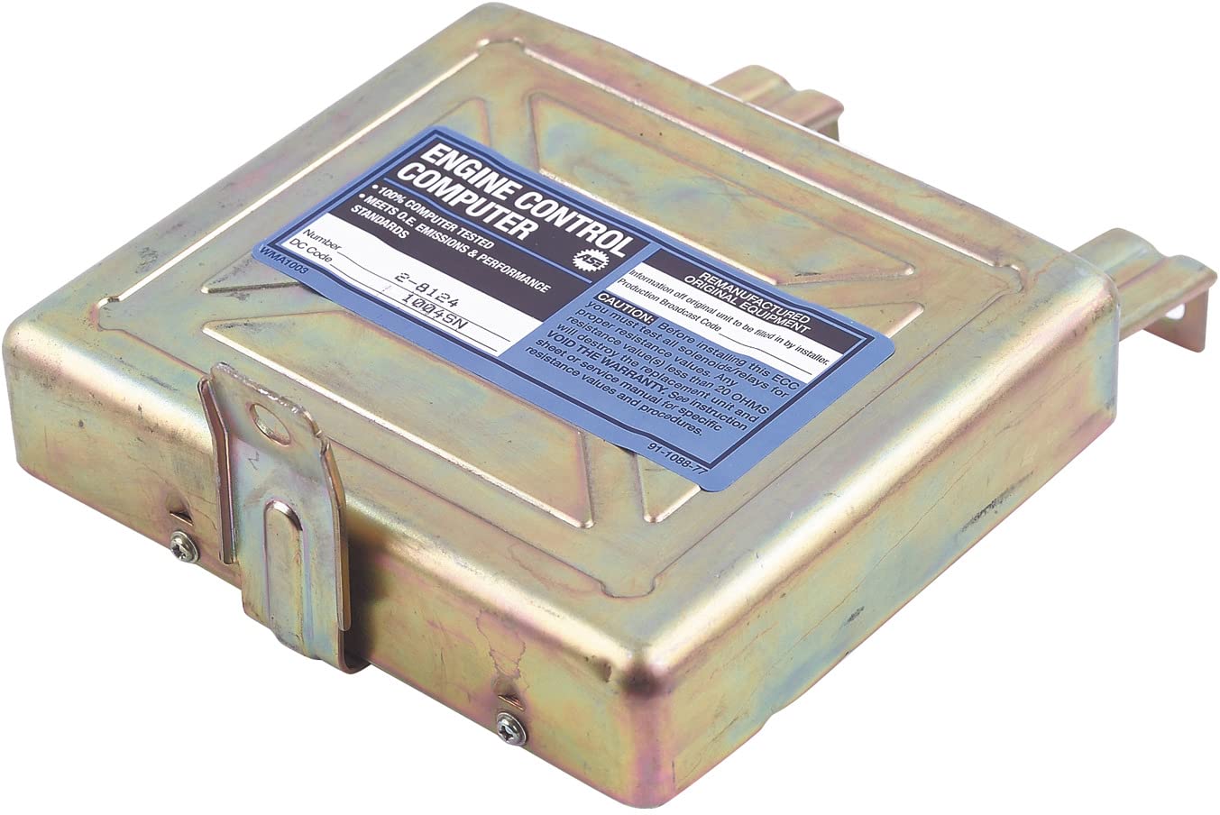 Cardone 72-8124 Remanufactured Engine Control Module (ECM) - Compatible with Select Car Models | Reliable Performance for Smooth Engine Operation | Perfect for Vehicle Repairs & ECU Replacement