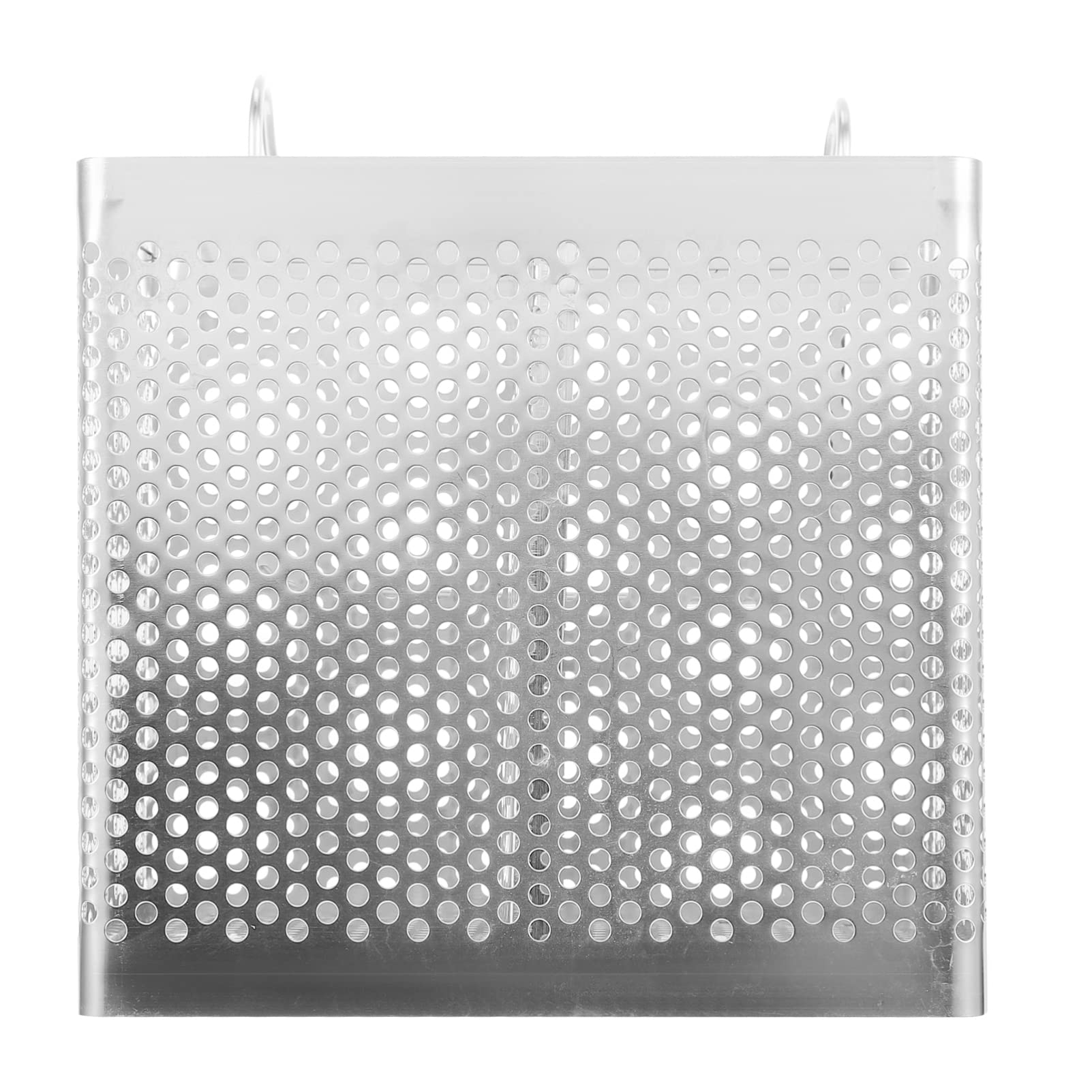 Luxshiny Stainless Steel Utensil Holder - 2 Compartment Kitchen Drying Rack with Hooks for Chopsticks, Spoons, and Kitchen Tools - Perfect for Countertop Organization and Drying