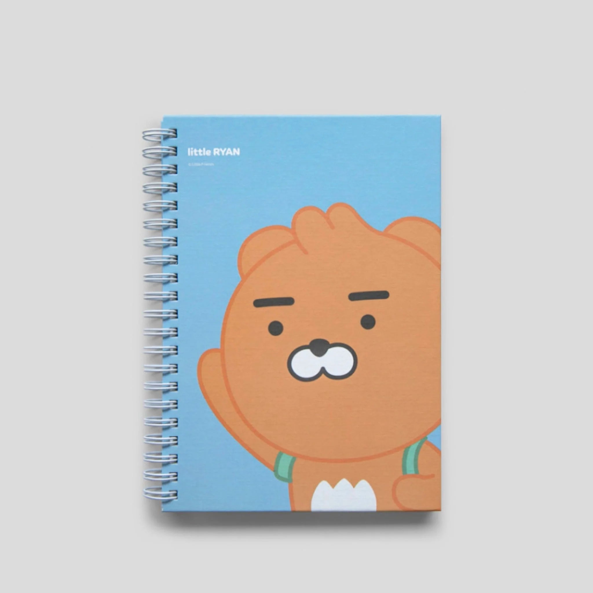 Little Friends Index Ruled Spring Notebook - Small Spiral Bound Notepad for School, Office & Journaling - Perfect for Notes, Lists & Creative Writing