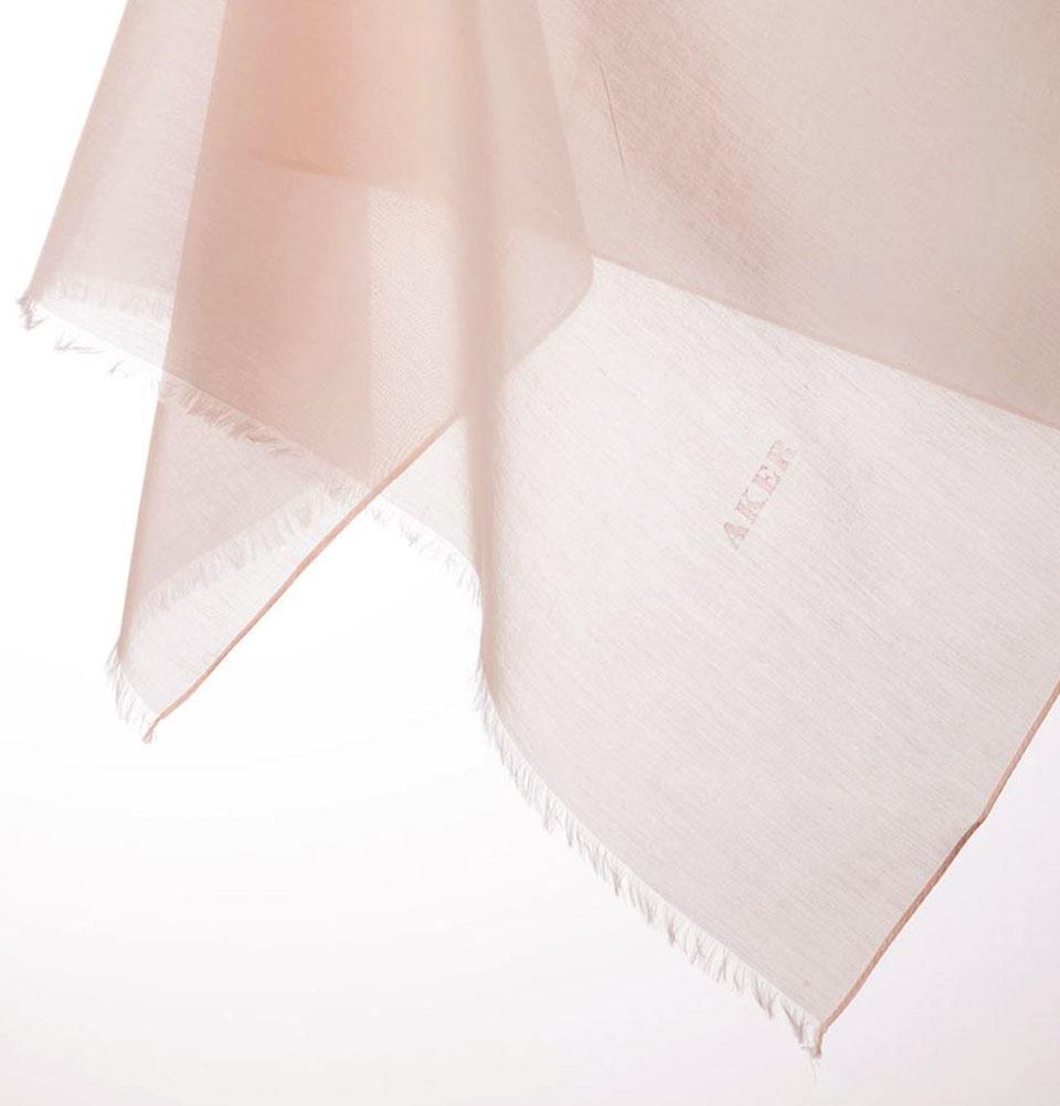 Aker Silk Cotton Square Solid Scarf #7071 464 - Soft & Lightweight Fashion Scarf for Women, Perfect for Office, Travel and Casual Outfits