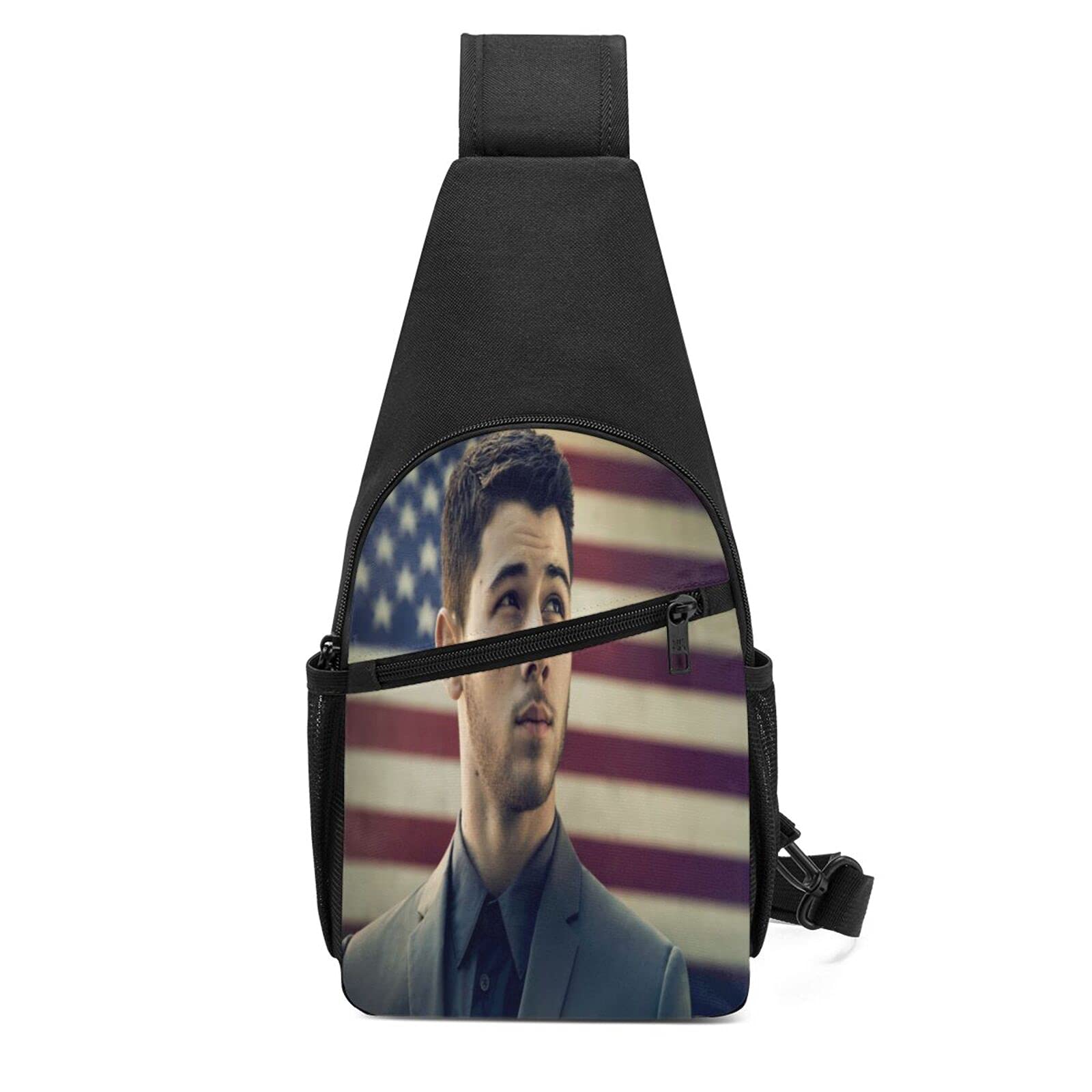 Nick Jonas Crossbody Bags for Men & Women - Multifunctional Sling Backpack, Chest Bag, Hiking Pack, Small Shoulder Bag for Camping, Sports, Travel & Daily Use | Perfect for Outdoor Adventures, Gym & City Commute