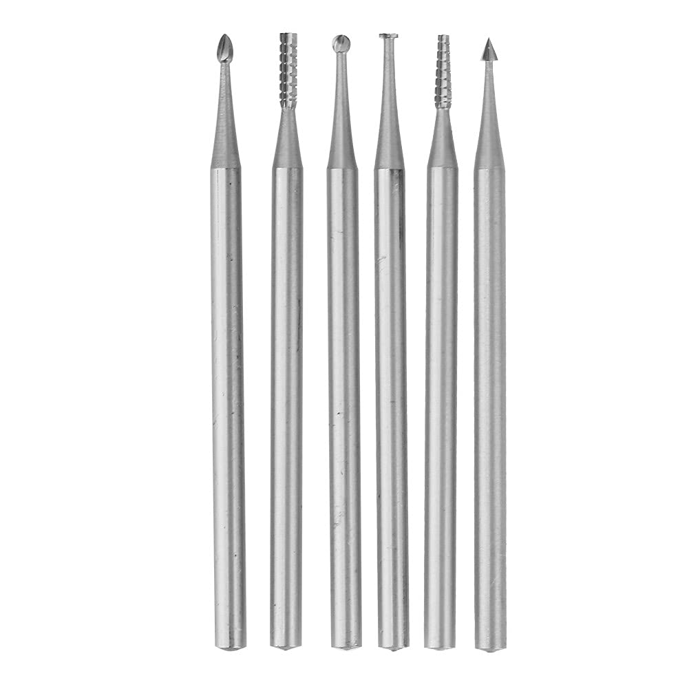 Premium Tungsten Steel Wood Carving Tools Set - 2.35mm Micro Sculpture Knife for Engraving, DIY Woodworking & Jewelry Making - Compatible with Die Grinder Drills - Perfect for Detailed Carving, Craft Projects & Home Decor Creations