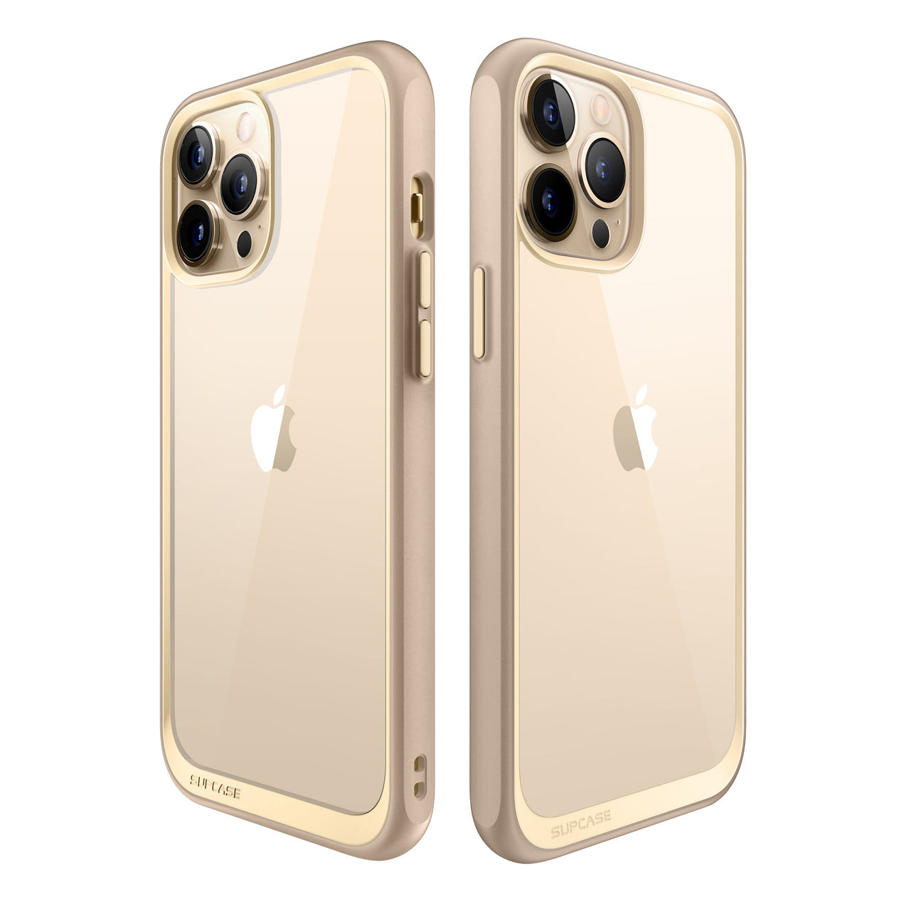 iPhone 13 Pro Case 6.1 Inch - Unicorn Beetle Slim Clear Protective Cover (Open Box) in Tan | Shockproof & Scratch Resistant | Perfect for Everyday Use, Travel & Outdoor Activities