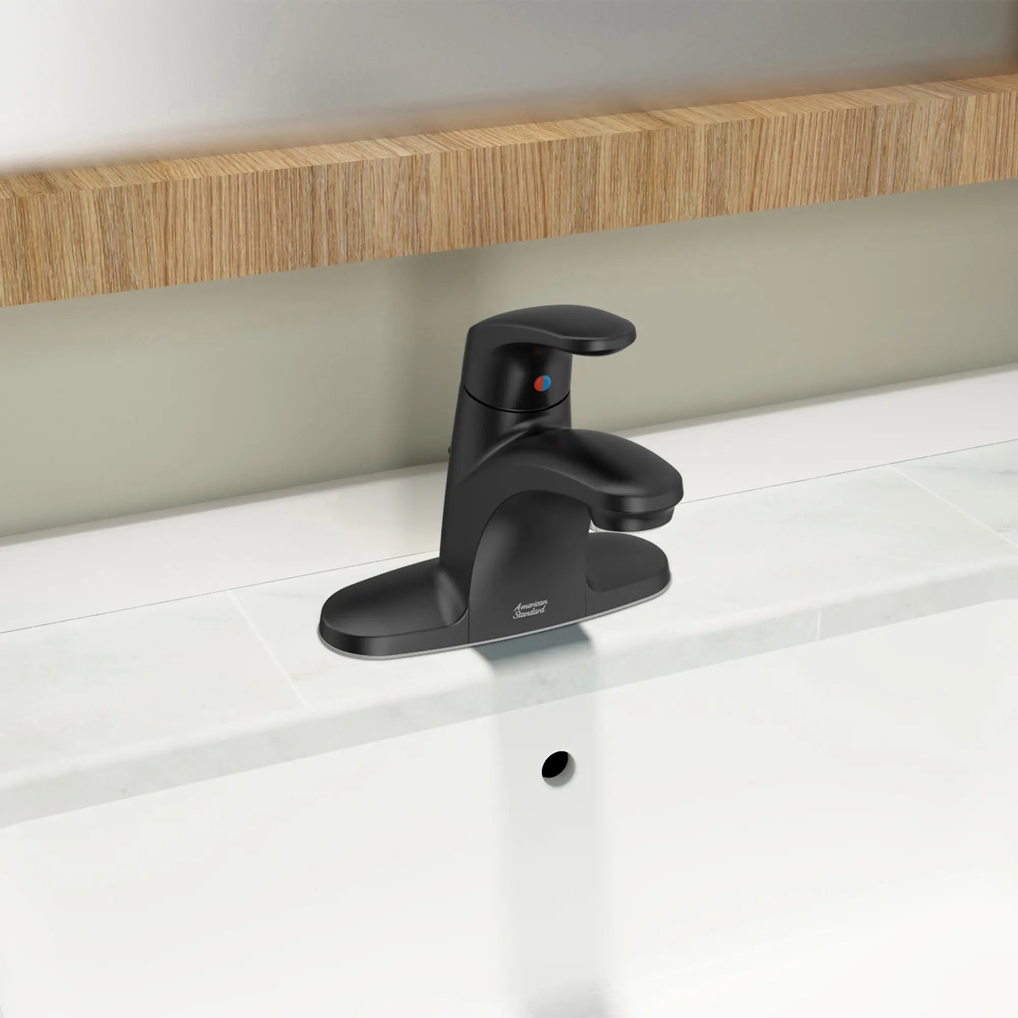Colony PRO Single Hole Single Handle Bathroom Faucet - 1.2 GPM/4.5 LPM Low Flow Water-Saving Design with Lever Handle - Perfect for Modern Bathroom Sink and Vanity Installation