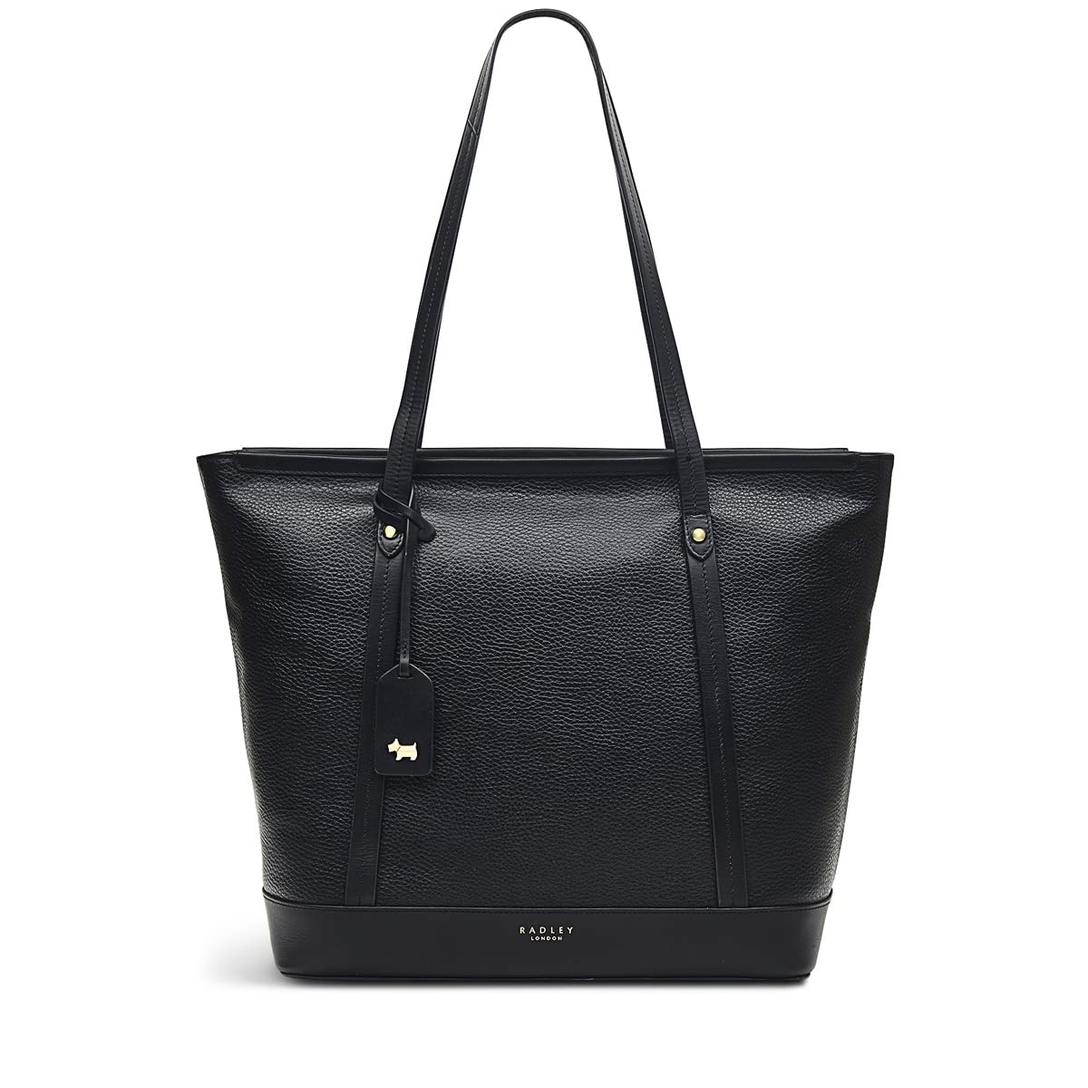 RADLEY London Women's Babington Plain Ziptop Leather Tote Bag - Smooth & Grained Leather with Zip Closure, Twin Grab Handles & Interior Zipped Pocket - Perfect for Work, Travel & Everyday Use
