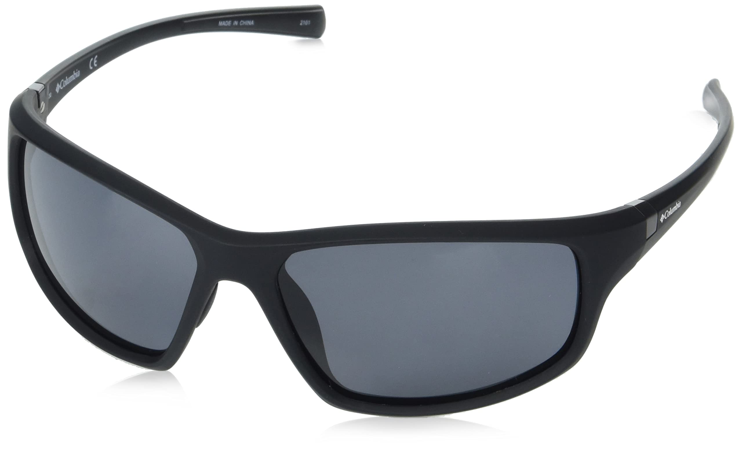 Columbia Men's Slick Creek Rectangular Polarized Sunglasses UV Protection - Stylish Outdoor Sports & Driving Shades for Hiking, Fishing, Beach