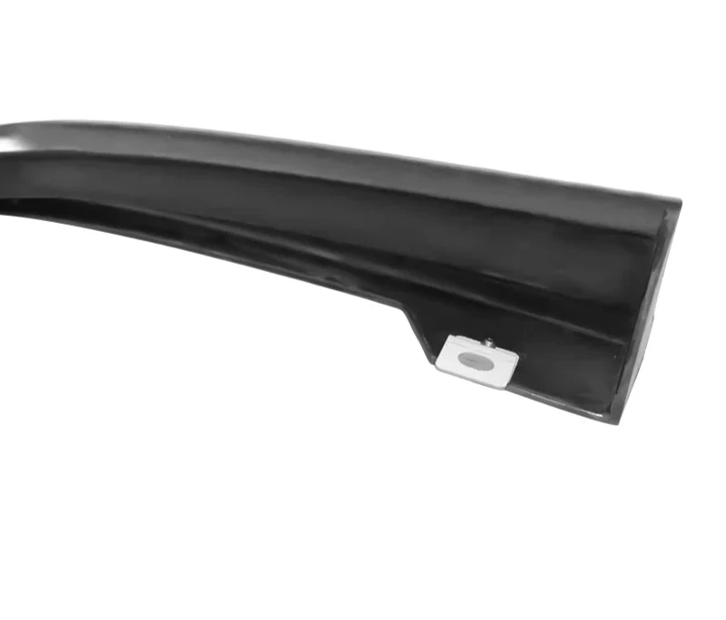 2022-2025 Honda Civic Sedan & Hatchback IK2 Style Front Lip Spoiler - Unpainted Black ABS Plastic Bumper Lip for Enhanced Aerodynamics & Sporty Look - Perfect for Street Racing & Car Shows