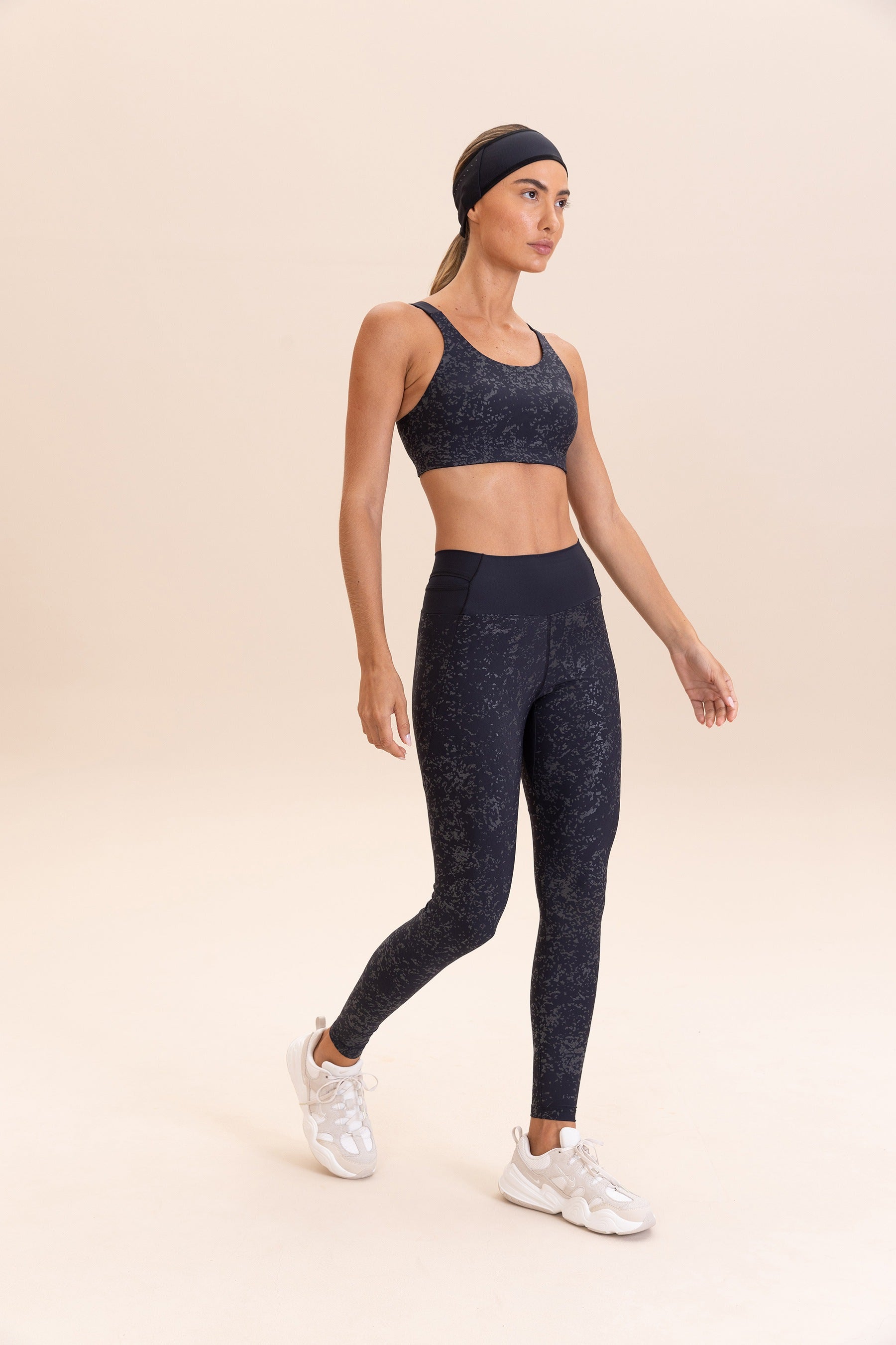 Reflex Race Pro® High Waist Yoga Leggings for Women - Tummy Control Workout Pants - Running, Gym, Yoga & Lounge Wear - Moisture Wicking & Stretchy Activewear