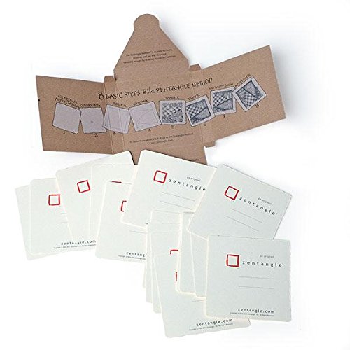 Original Square White Paper Tiles - Premium DIY Craft Tiles for Scrapbooking, Card Making & Home Decor - 100-Pack Bulk Set