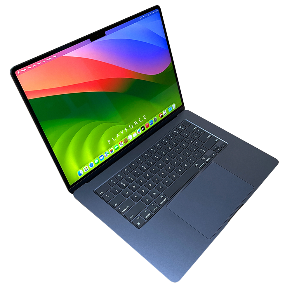 Apple MacBook Air 15-inch Laptop with M2 Chip (8-Core CPU, 10-Core GPU, 8GB RAM, 512GB SSD) - Midnight - Perfect for Work, Study & Creative Projects