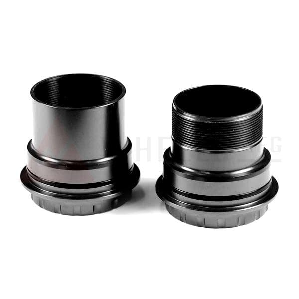 Wheels Manufacturing BB30 to Outboard Bottom Bracket Adapter with Angular Contact Bearings - Compatible with Road & Mountain Bikes, Ideal for Upgrading Crankset Performance