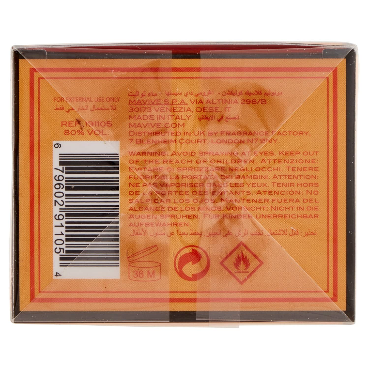 Venezia Fine Fragrances Monotheme Agrumi Di Sicilia Eau De Toilette for Women & Men - 100ml Citrus Perfume | Fresh Scent for Daily Wear & Special Occasions