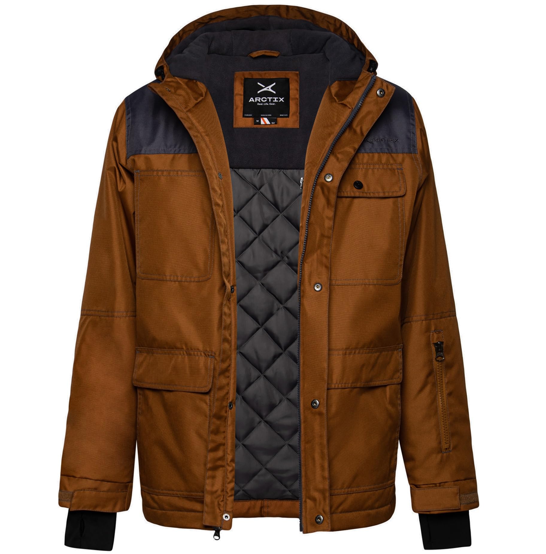 Arctix Men's Kicker Insulated Winter Jacket - Waterproof, Windproof & Warm - Perfect for Skiing, Snowboarding & Outdoor Activities