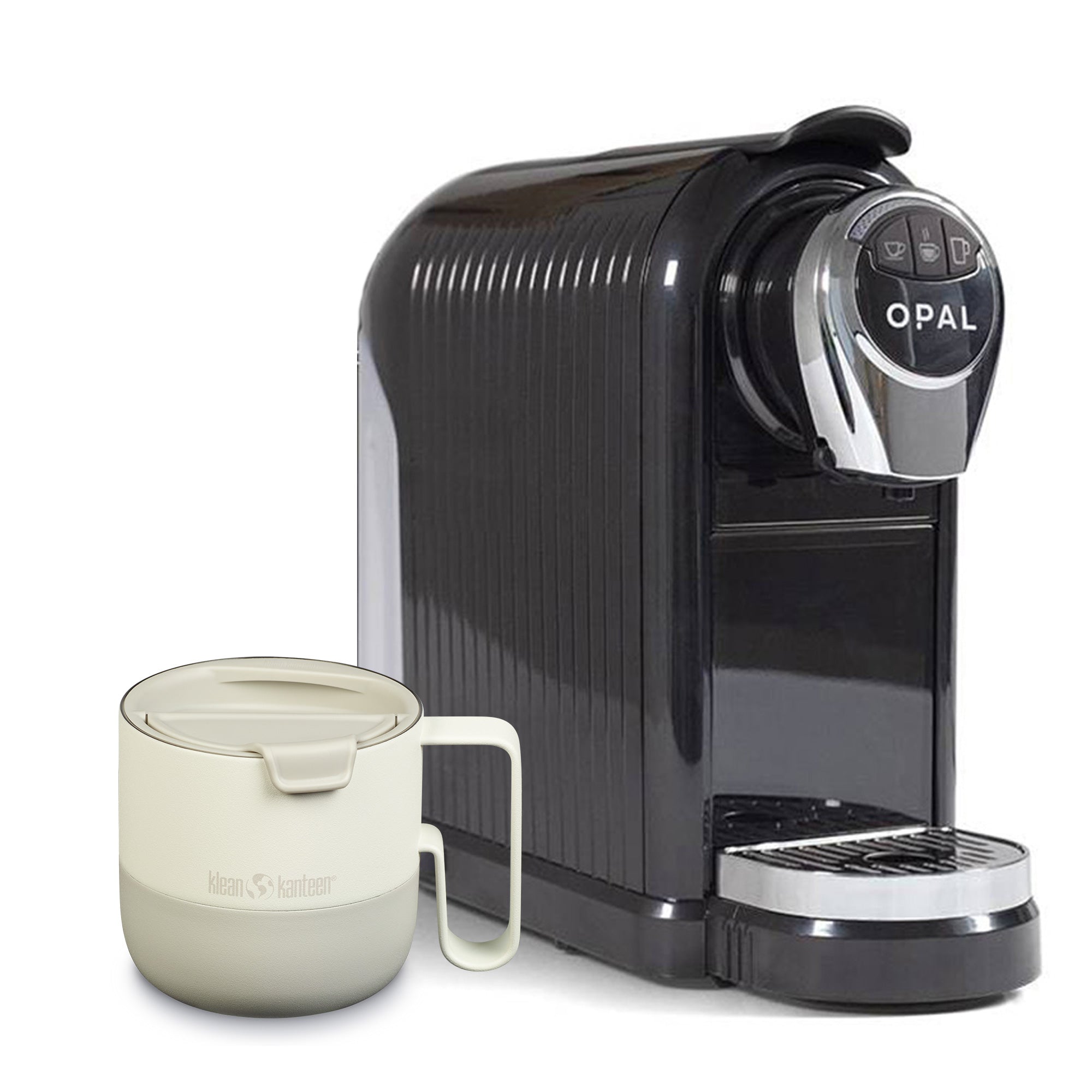 Premium OPAL Coffee Machine & Rise Mug Bundle – Perfect for Home Brewing, Office Use & Gifts